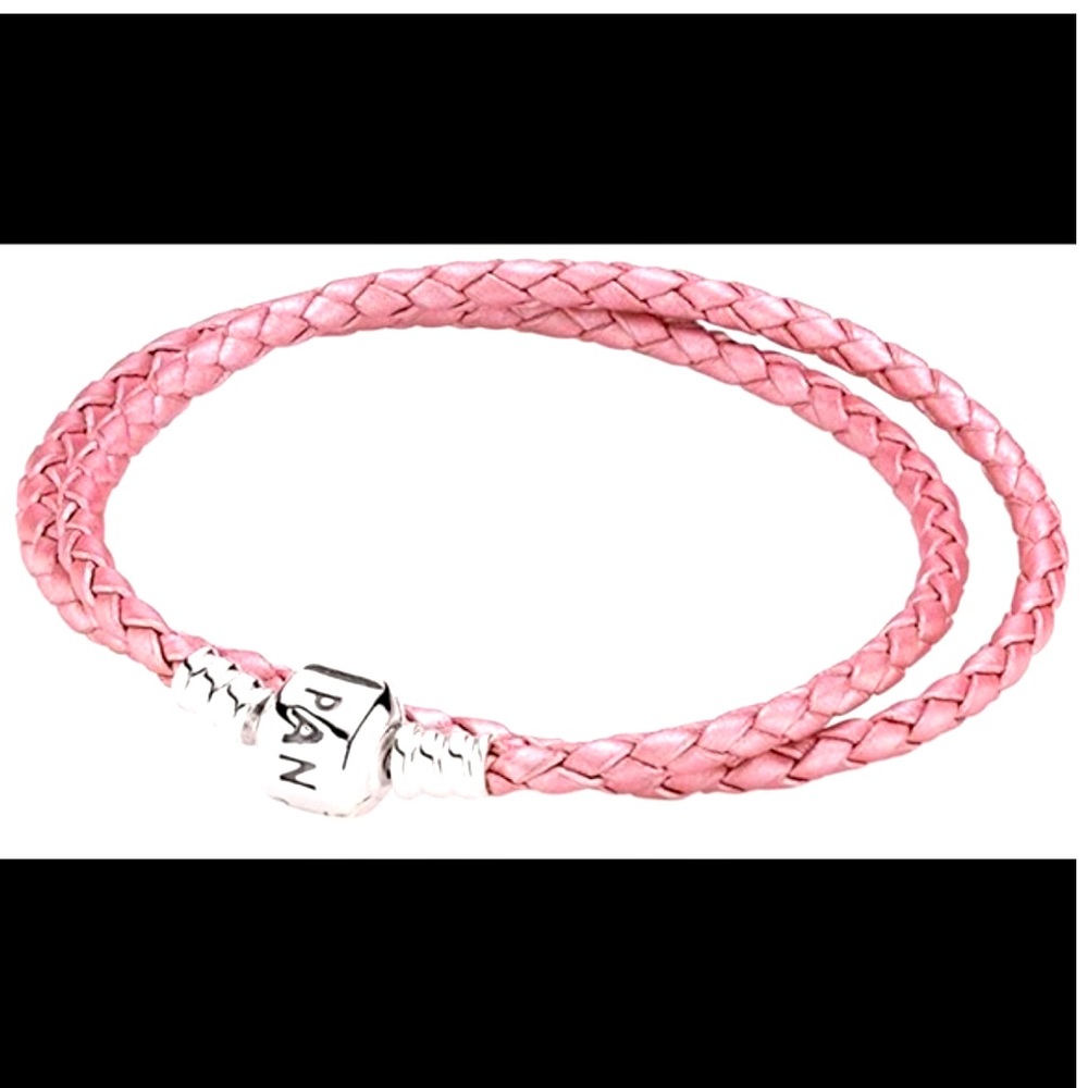 Pandora double cord bracelet (charms are not included)